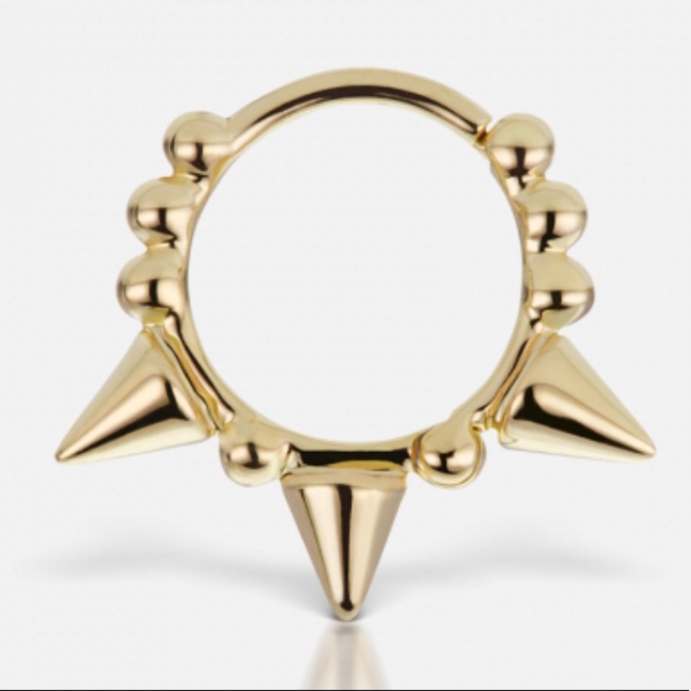 Maria Tash - 8mm Triple Short Spike Clickers